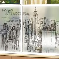 [MK] 고급칼라안개시트_뉴욕시티의 거리