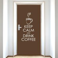 [SO] [현관문 시트] keep drink coffee