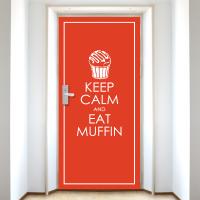 [SO] [현관문 시트] keep eat muffin
