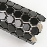 [DO] 자기질모자이크-허니콤블랙(무광)25mm