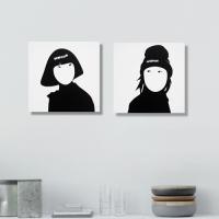  [WS]캔퍼스액자- The Oriental Couple