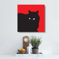  [WS]캔퍼스액자- The Black Cat(R)