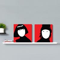  [WS]캔퍼스액자-The Oriental Couple(R)