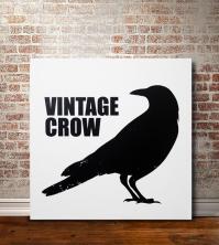  [WS]캔퍼스액자-The Vintage Crow