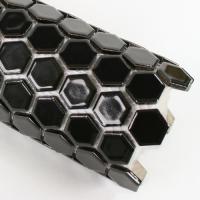 [DO] 자기질모자이크-허니콤블랙(유광)25mm-22장(1박스)