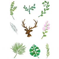 [스텐실 도안]aj-6036