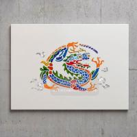 스텐실 민화 액자 만들기세트9