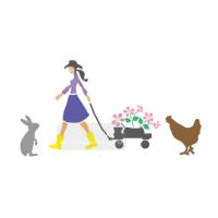 [스텐실도안]AJ-4020 동물친구와 산책