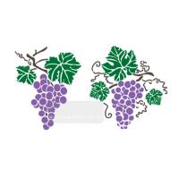 [스텐실도안]AJ-4021 포도