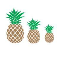 [스텐실도안]AJ-4022 파인애플