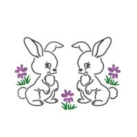 [스텐실도안]AJ-2216토끼