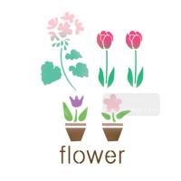 [스텐실도안]AJ-3227 플라워