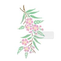 [스텐실도안]AJ-3228 초화화 꽃