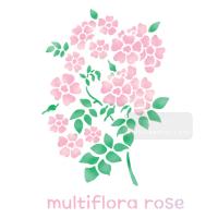 [스텐실도안]AJ-7017찔레장미