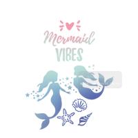 [스텐실도안]AJ-3236 인어공주