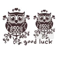 [스텐실도안]AJ-4026부엉이 굿럭