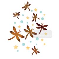 [스텐실도안]AJ-3258잠자리