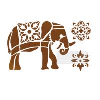 [스텐실도안]AJ-4028코끼리