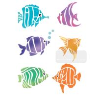 [스텐실도안]AJ-3259물고기