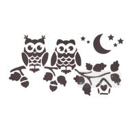 [스텐실도안]AJ-3260부엉이