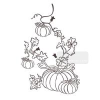 [스텐실도안] 머-1502 민화호박