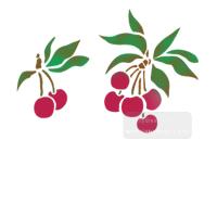 [스텐실도안]ns-1138체리 과일