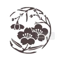 [스텐실도안]AJ-2231매화꽃 민화