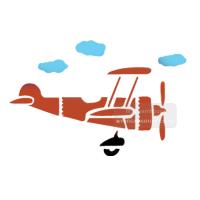 [스텐실도안]ns-1143비행기스텐실 경비행기스텐실