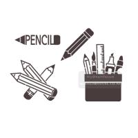 [스텐실도안]AJ-3269연필