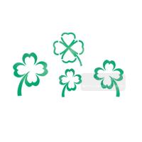 [스텐실도안]ns-1149네잎크로바