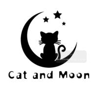 [스텐실도안]ns-1154고양이와달 할로윈스텐실