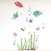 [벽화스텐실도안]RJ-1634